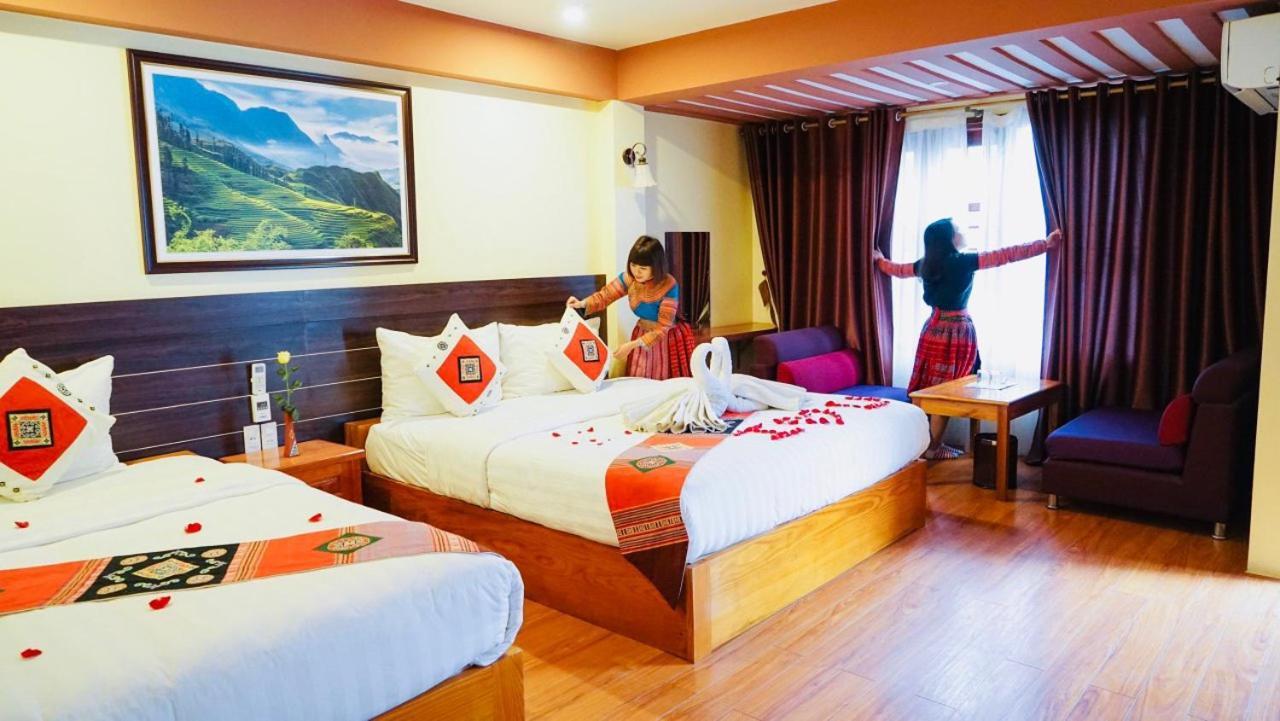 The Mountaineer Hotel Sapa Exterior foto