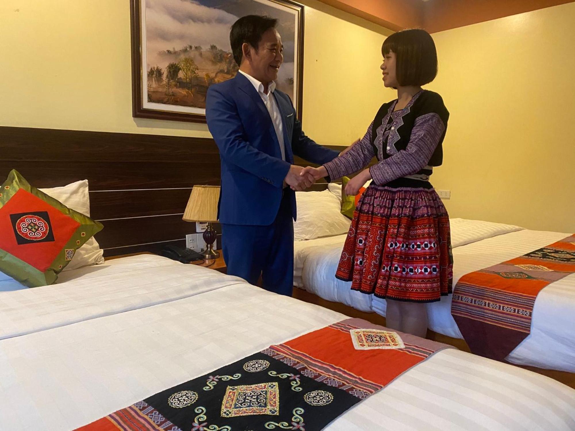 The Mountaineer Hotel Sapa Exterior foto